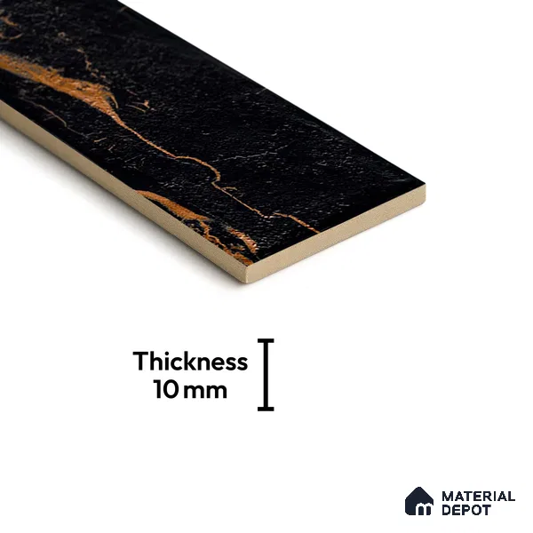 TL 03727 I Rosso 300x75 mm Matte Finish Ceramic Wall  Subway Tile - 10 mm