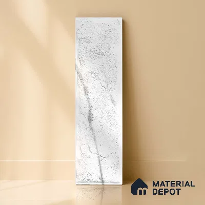 TL 03727 L Statuario 300x75 mm Matte Finish Ceramic Wall  Subway Tile - 10 mm