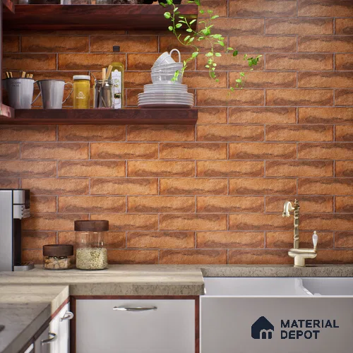 TL 03727 M Terra 300x75 mm Matte Finish Ceramic Wall Subway Tile - 10 mm