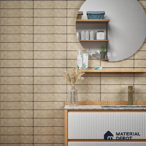 TL 03727 N Perlia 300x75 mm Matte Finish Ceramic Wall  Subway Tile - 10 mm