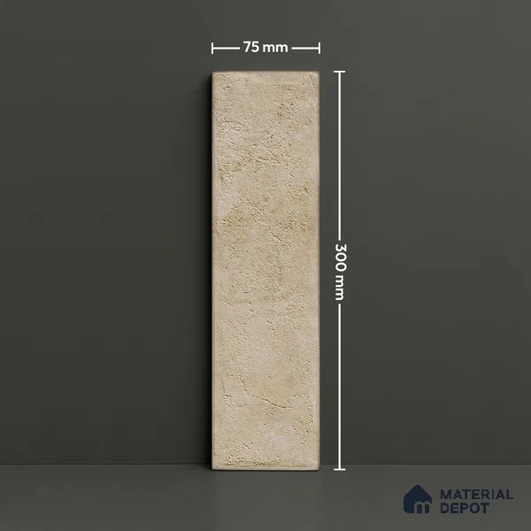TL 03727 N Perlia 300x75 mm Matte Finish Ceramic Wall  Subway Tile - 10 mm