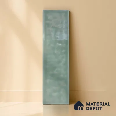 TL 03802 Aqua 300x75 mm Glossy Finish Ceramic Wall  Subway Tile - 10 mm