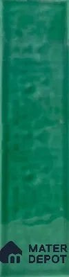 TL 03802 D Green 300x75 mm Glossy Finish Ceramic Wall  Subway Tile - 10 mm