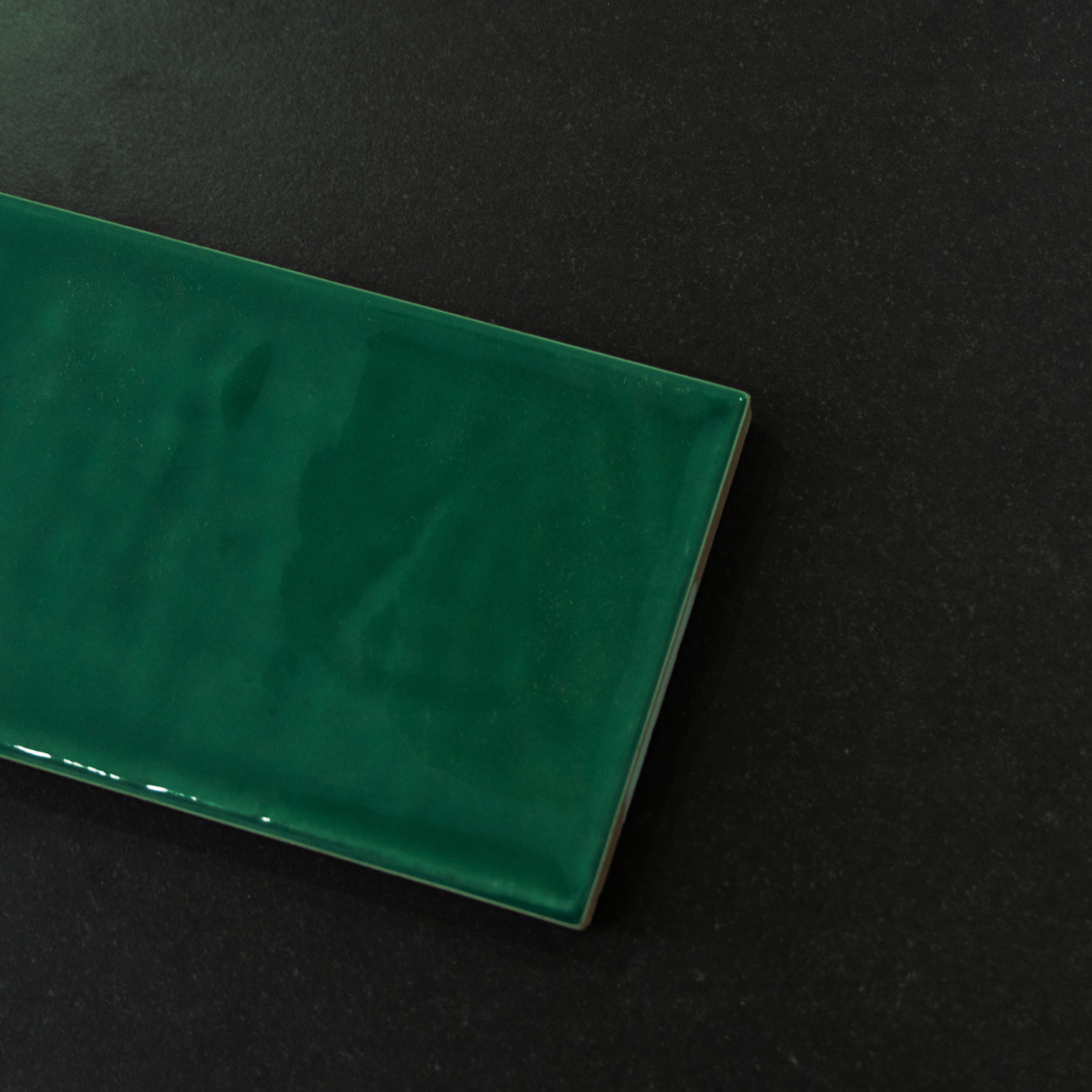TL 03802 D Green 300x75 mm Glossy Finish Ceramic Wall  Subway Tile - 10 mm