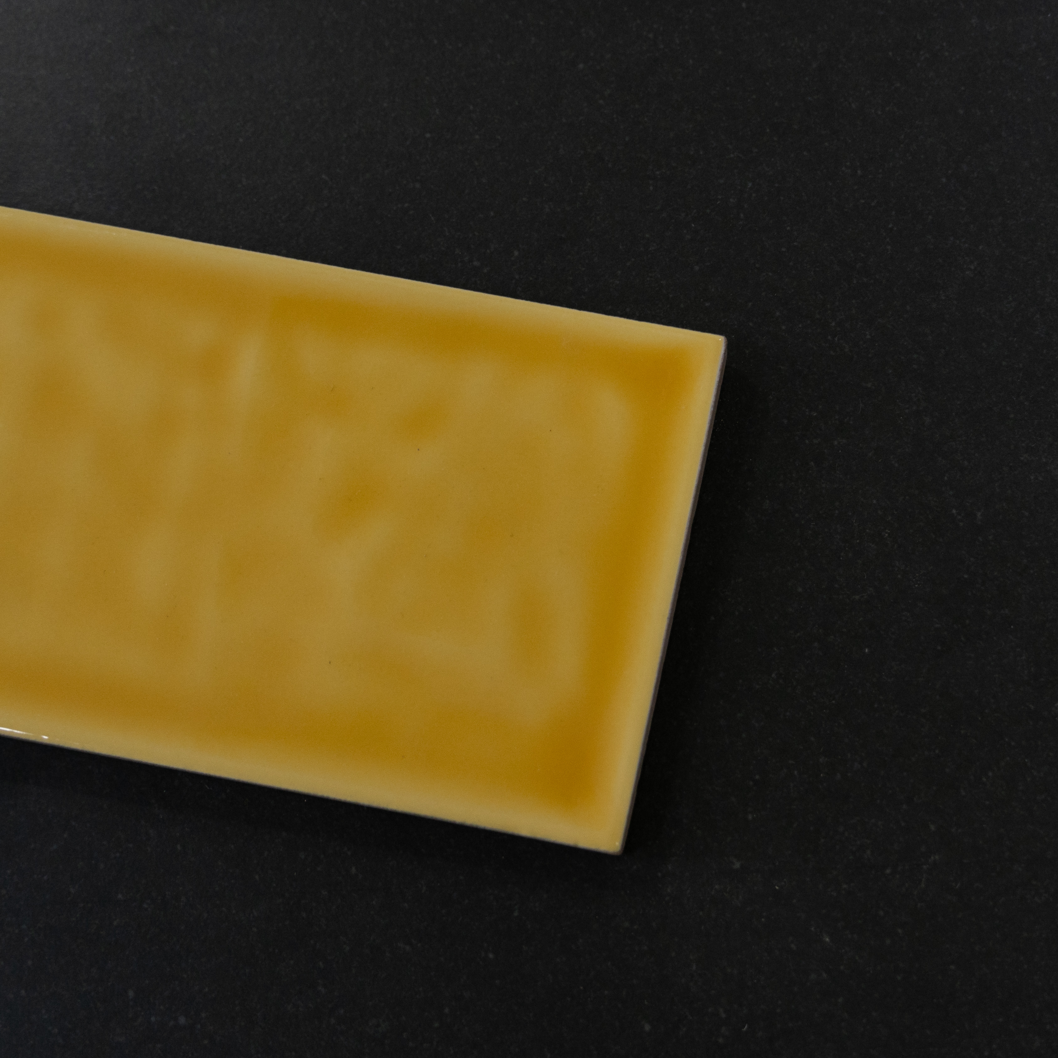 TL 03802 H Yellow 300x75 mm Glossy Finish Ceramic Wall  Subway Tile - 10 mm