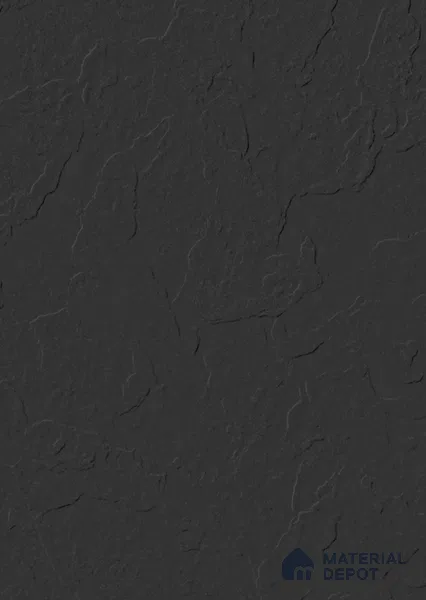 TL 04221 C Jet Black Cloud Finish 1200x600 mm Full Body Vitrified Wall & Floor Tile - 9 mm