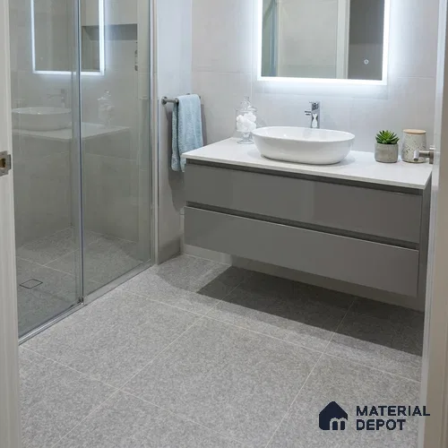 Terrazzo Wall & Floor Tile TL 04226 Granite Matte Finish 600x600 mm Full Body Vitrified Tile - 9 mm