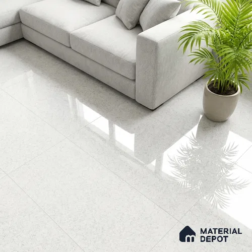 TL 04227 C Quartz Crystal Finish 1200x600 mm Full Body Vitrified Wall & Floor Tile - 9 mm