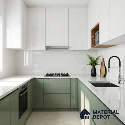 TL 04227 C Quartz Crystal Finish 1200x600 mm Full Body Vitrified Wall & Floor Tile - 9 mm