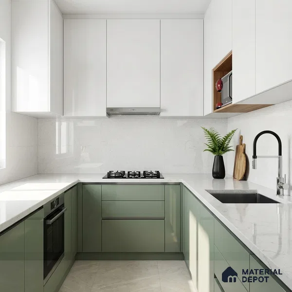 TL 04227 C Quartz Crystal Finish 1200x600 mm Full Body Vitrified Wall & Floor Tile - 9 mm