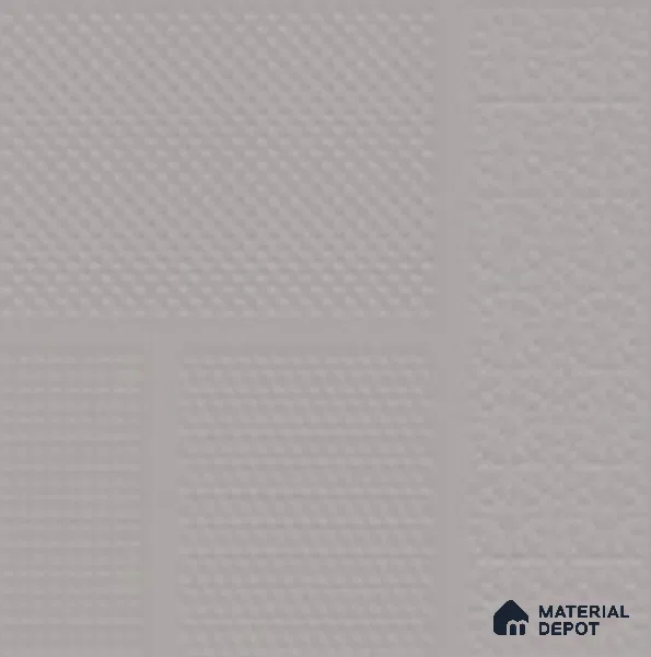 TL 04235 Cement Punch Matte Finish 600x600 mm Full Body Vitrified Wall & Floor Tile - 9 mm (Random 4)