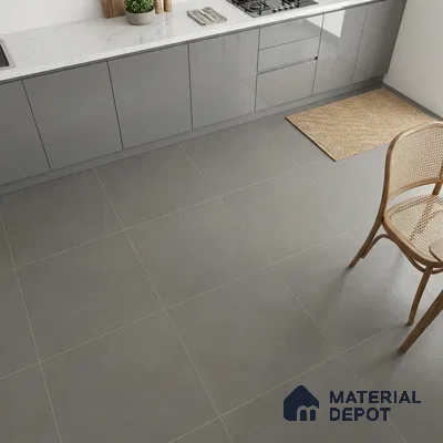 TL 04236 B Carbon Matte Finish 600x600 mm Full Body Vitrified Wall & Floor Tile - 9 mm