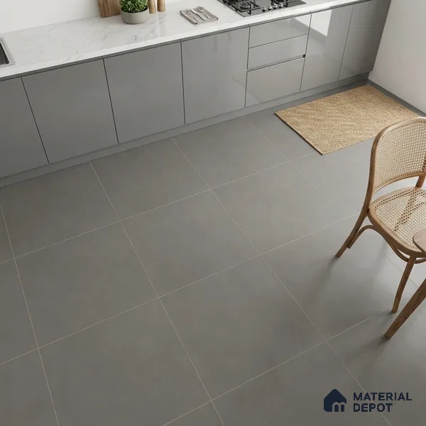 TL 04236 B Carbon Matte Finish 600x600 mm Full Body Vitrified Wall & Floor Tile - 9 mm
