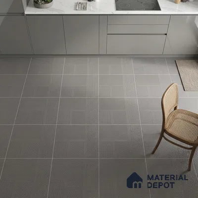 TL 04236 Carbon Punch Matte Finish 600x600 mm Full Body Vitrified Wall & Floor Tile - 9 mm (Random 4)