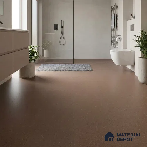 Terrazzo Wall & Floor Tile TL 04245 Walnut Matte Finish 1200x600 mm Full Body Vitrified Tile - 9 mm