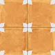 Moroccan Floor & Wall Tile TL 04354 B Athangudi Yellow Matte Finish 1 ft x 1 ft Ceramic Tile - 9 mm | Suitable For Kitchen, Bathroom, Dining Area | Please Expect a Slight Variation of Pattern | Image 03