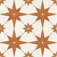 Moroccan Wall & Floor Tile TL 04357 C Choco Earth Brown Matte Finish 1 ft x 1 ft Ceramic Tile - 9 mm | Suitable For Kitchen, Bathroom, Dining Area | Image 01