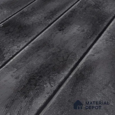 Faux Subway Wall Tile TL 04393 E Artefic Noir Black 1 ft x 1 ft Matte Finish Ceramic Tile - 9 mm | Suitable For Kitchen, Bathroom, Dining Area | Please Expect a Slight Variation of Pattern