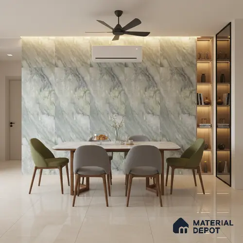 TL 04454 Kenzo 1200 x 600 mm Digital Punch Matte Finish Vitrified Tile - 9 mm