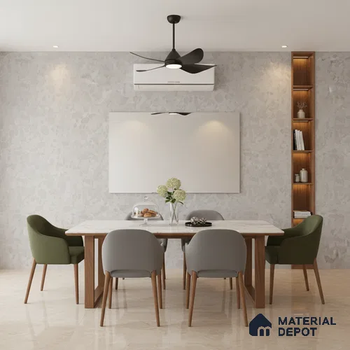 TL 04458 Paris Stone Grey 1200 x 600 mm Digital Punch Matte Finish Vitrified Tile - 9 mm
