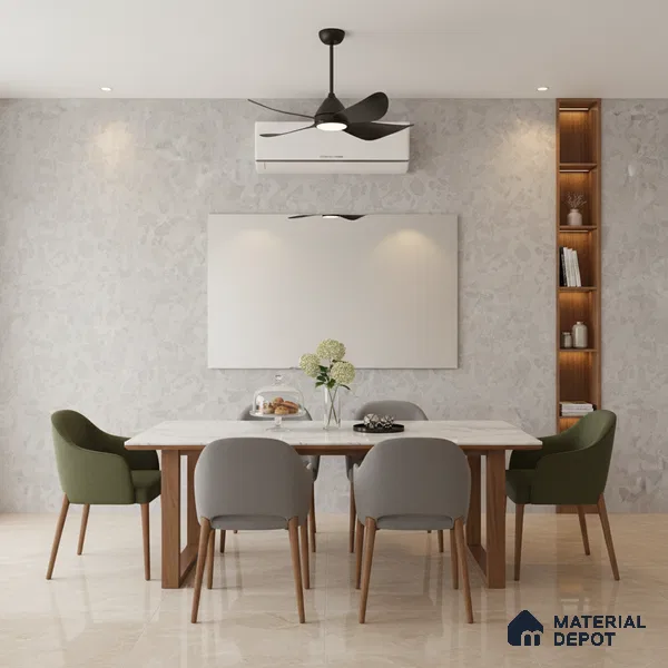 TL 04458 Paris Stone Grey 1200 x 600 mm Digital Punch Matte Finish Vitrified Tile - 9 mm (Sample)