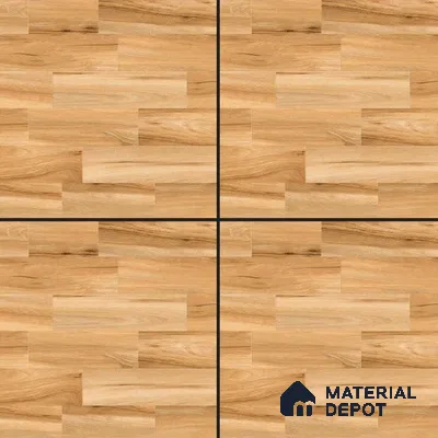 Wooden Tile TL 04674 Maple Elegant Pale Brown 2 ft x 2 ft Porcelain Matte Finish 8 mm | Suitable for Living Room, Bedroom, Bathroom, Kitchen & Balcony