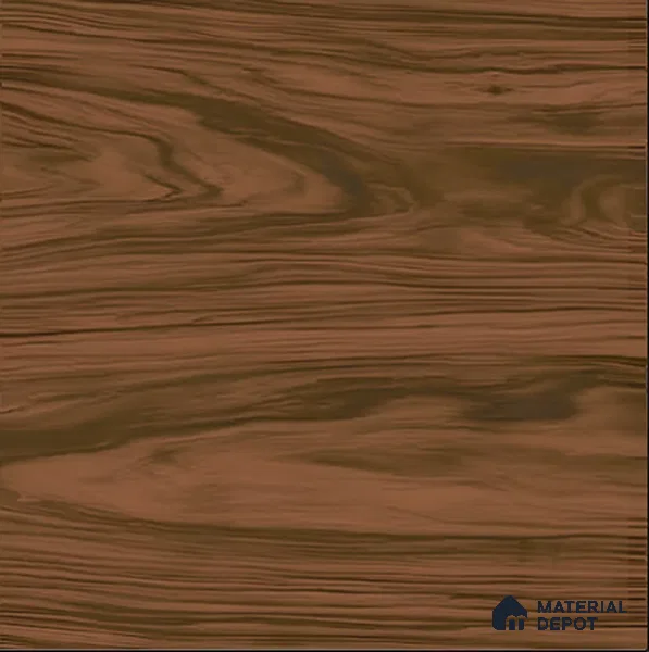Wooden Tile TL 04679 Maple Elegant Dark Brown 2 ft x 2 ft Porcelain Matte Finish 8 mm | Suitable for Living Room, Bedroom, Bathroom, Kitchen & Balcony