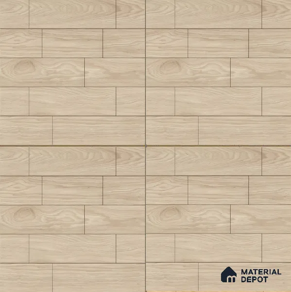 Wooden Tile TL 04683 Maple Espresso 2 ft x 2 ft Porcelain Matte Finish 8 mm | Suitable for Living Room, Bedroom, Bathroom, Kitchen & Balcony