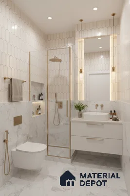 Faux Subway Wall Tile TL 04686 I Popsicle Solara Satin White 2 ft x 1 ft Ceramic Glossy Finish - 9 mm | Suitable For Kitchen, Bathroom Walls and Backsplashes | Please Expect a Slight Variation of Pattern (Sample)