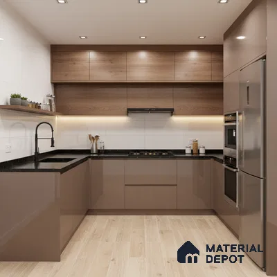 Plain Look Wall Tile TL 04693 B Plain Solara Moonstone White 2 ft x 1 ft Ceramic Glossy Finish - 9 mm | Suitable For Kitchen, Bathroom Walls and Backsplashes (Sample)
