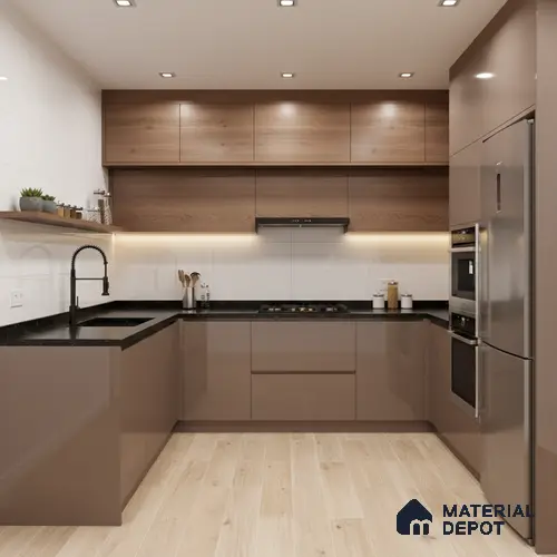 Plain Look Wall Tile TL 04693 B Plain Solara Moonstone White 2 ft x 1 ft Ceramic Glossy Finish - 9 mm | Suitable For Kitchen, Bathroom Walls and Backsplashes