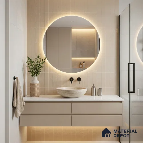 Subway Wall Tile TL 04826 AD Encanto Nimbus Silver 12 x 3 inch Ceramic Glossy Finish - 6.5 mm | Suitable for Highlighter Walls, Foyer, Bathroom, Kitchen Wall & Backsplashes