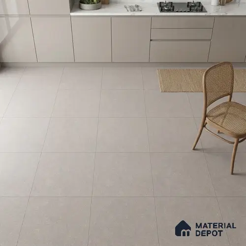 Stone Floor Tile TL 05126 B Zephyr Ashen Marble 2 ft x 2 ft Vitrified  Matte Finish - 12 mm (Random 8) | Suitable for Terrace, Courtyard, Parking & Balcony