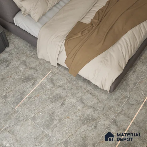 Marble Look Wall & Floor Tile TL 05132 Marblis Storm Cloud 4 ft x 2 ft Vitrified Endless Glossy Finish - 9 mm (Random 4) | Suitable for Living Room, Bedroom & Bathroom