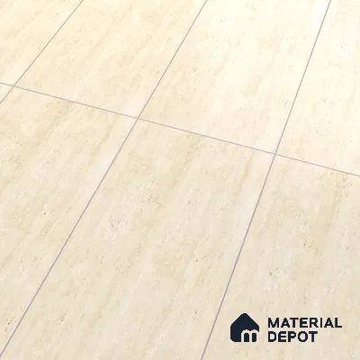 Marble Travertine Wall & Floor Tile TL 05157 Wheat Beige 4 ft x 2 ft Matte Finish Vitrified Tile - 9 mm | 6 Random Designs | Suitable for Living Room, Dining, Feature / Accent Walls