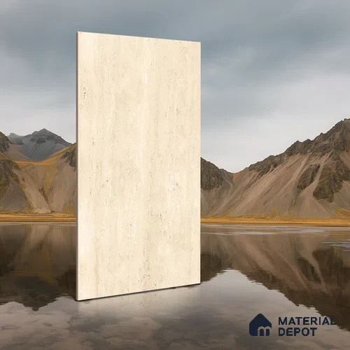 Stone Look Wall & Floor Tile TL 05157 Marblis Sandstone 4 ft x 2 ft Vitrified Carving Matte Finish - 9 mm (Random 6) | Suitable for Living Room, Bedroom & Bathroom