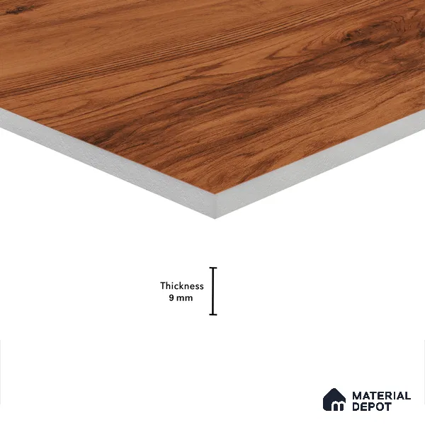Wooden Wall & Floor Tile TL 05161 Mokuzai Oak Fusion 4 ft x 2 ft Vitrified Laminate Matte Finish - 9 mm (Random 3) | Suitable for Living Room, Bedroom & Bathroom