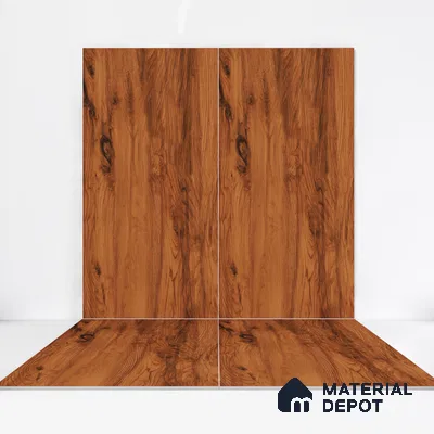 Wooden Wall & Floor Tile TL 05161 Mokuzai Oak Fusion 4 ft x 2 ft Vitrified Laminate Matte Finish - 9 mm (Random 3) | Suitable for Living Room, Bedroom & Bathroom