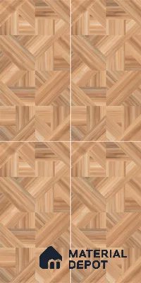 Wooden Wall & Floor Tile TL 05166 Mokuzai Tawny Grain 4 ft x 2 ft Vitrified Laminate Matte Finish - 9 mm  | Suitable for Living Room, Bedroom & Bathroom