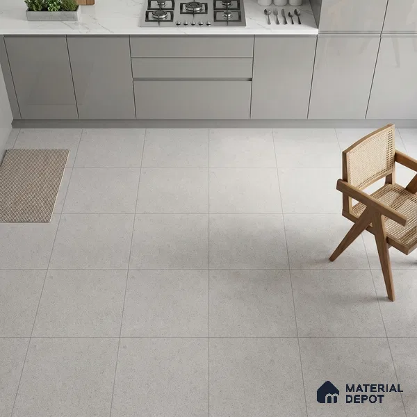 Stone Floor Tile TL 05170 Rock Deck 2 ft x 2 ft Matte Finish Anti Skid Vitrified Tile - 12 mm | Suitable for Balcony, Terrace & Coutyard