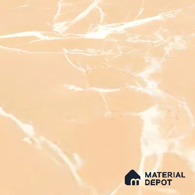 Marble Wall & Floor Tile TL 05223 Marbella Sunset Glow 2 ft x 2 ft Porcelain Matte Finish 8 mm | Suitable for Living Room, Bedroom, Bathroom, Kitchen & Balcony