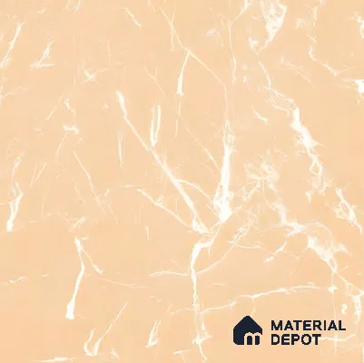 Marble Wall & Floor Tile TL 05223 Marbella Sunset Glow 2 ft x 2 ft Porcelain Matte Finish 8 mm | Suitable for Living Room, Bedroom, Bathroom, Kitchen & Balcony