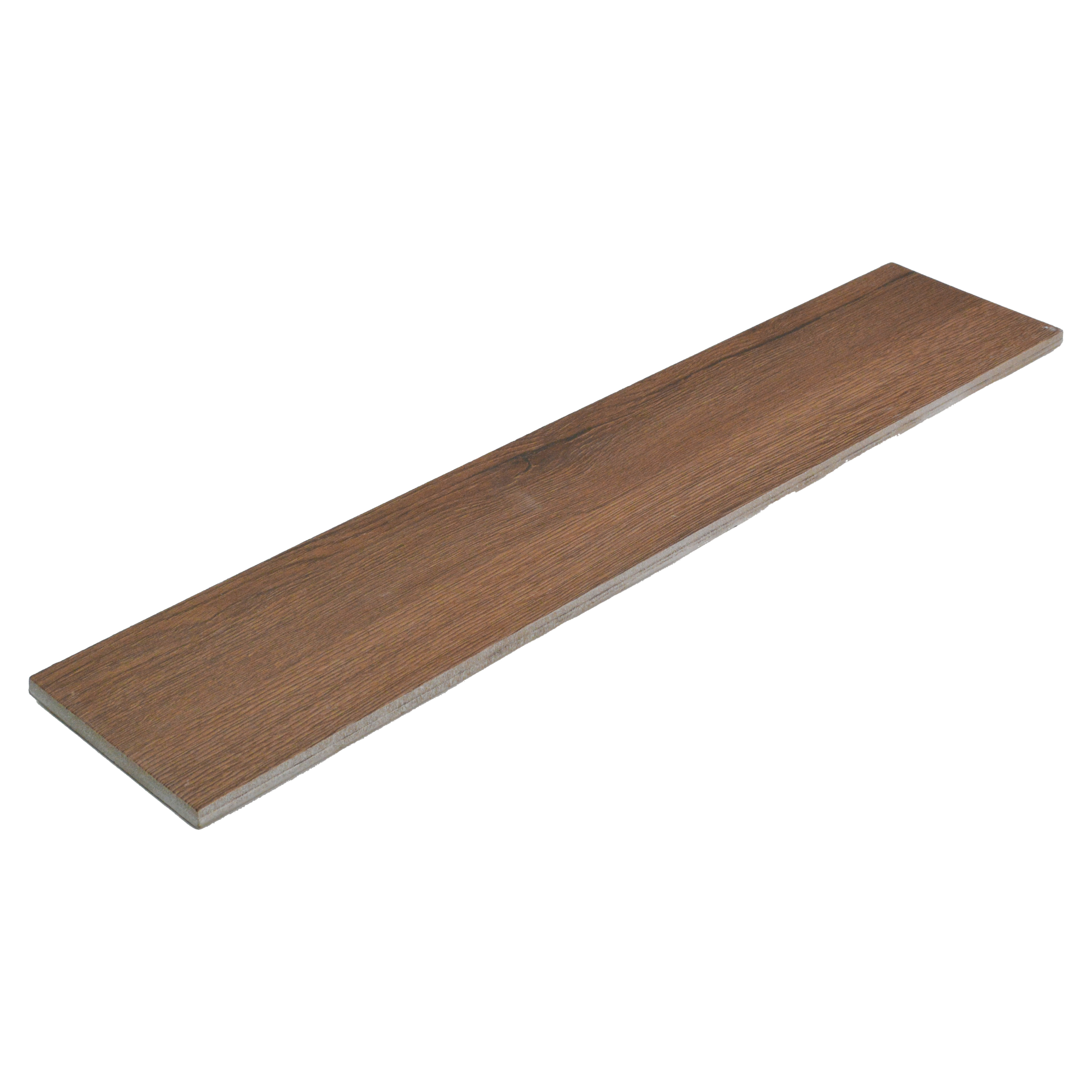 Subway Wooden Wall & Floor Tile TL 05233 H Edge Craft Thunder Tan Square Edge 20 x 4 inch Vitrified Matte Finish - 8 mm | Random Design | Suitable for Accent / Feature Walls, Bathroom, Kitchen Wall & Backsplashes