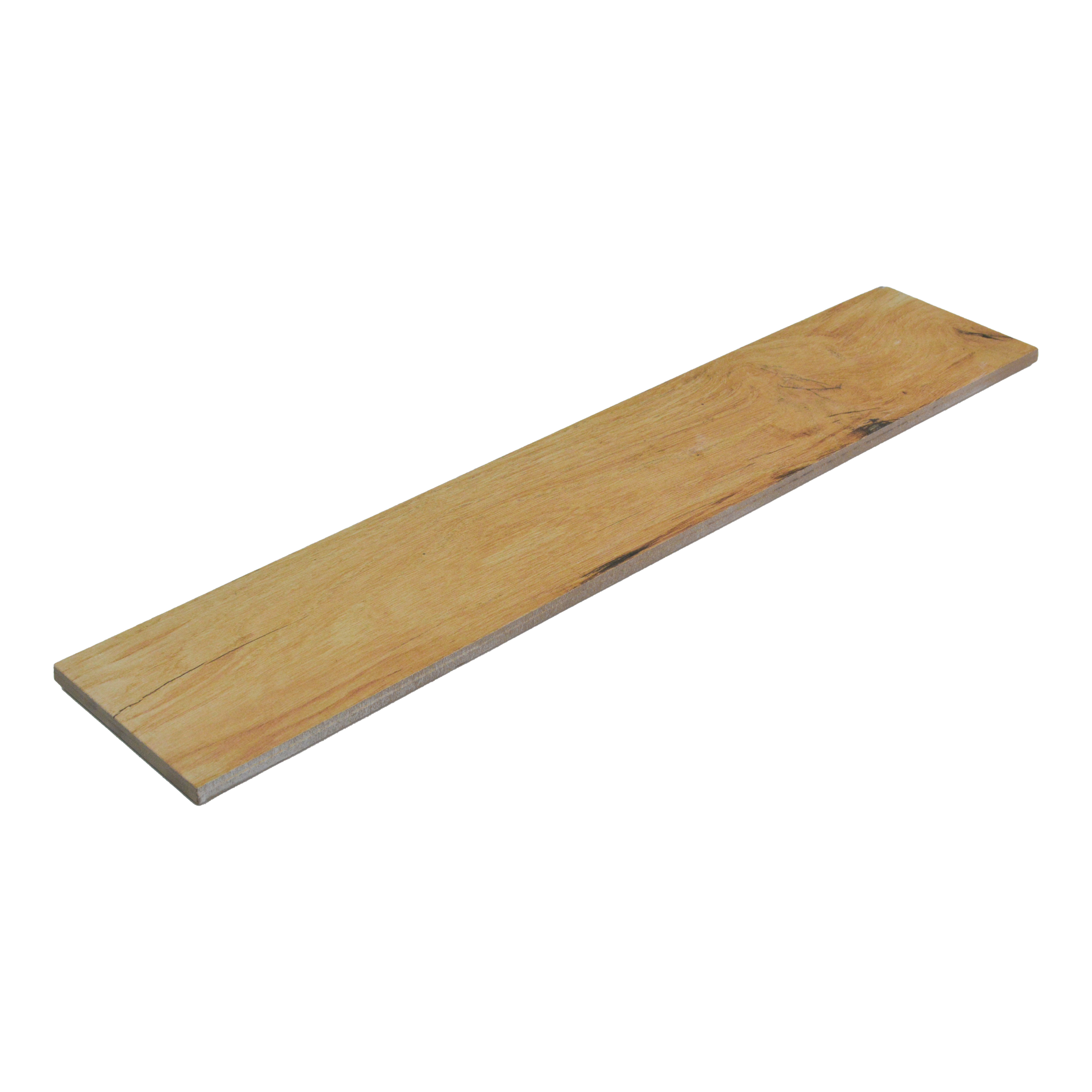 Subway Wooden Wall & Floor Tile TL 05233 J Edge Craft Driftwood Square Edge 20 x 4 inch Vitrified Matte Finish - 8 mm | 24 Random Faces | Suitable for Accent / Feature Walls, Bathroom, Kitchen Wall & Backsplashes