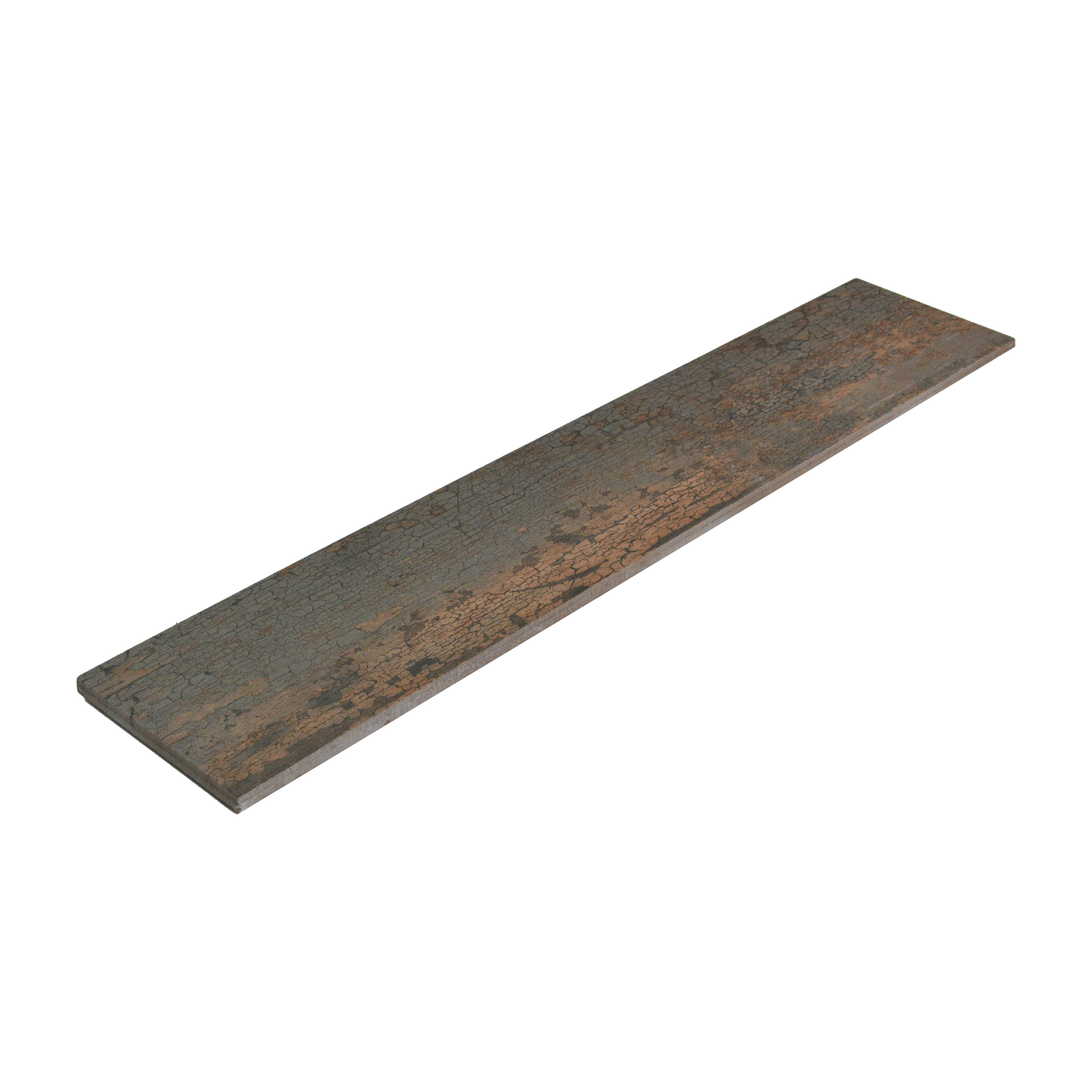 Subway Wooden Wall & Floor Tile TL 05233 M Edge Craft Thunder Terra Square Edge 20 x 4 inch Vitrified Matte Finish - 8 mm | 48 Random Faces | Suitable for Accent / Feature Walls, Bathroom, Kitchen Wall & Backsplashes