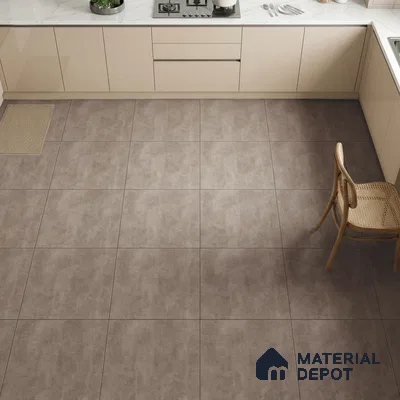 Cement Wall & Floor Tile TL 05340 E Neutra Alison Blitz 2 ft x 2 ft Vitrified Matte Finish - 9 mm | Suitable for Bedroom, Balcony, Foyer, Dining (Sample)