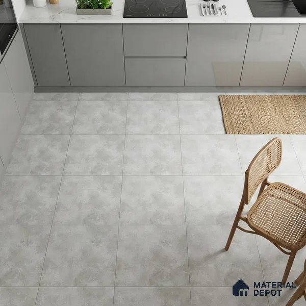 Rustic Wall & Floor Tile TL 05351 B Neutra Impex Satvario 2 ft x 2 ft Vitrified Plain Matte Finish - 9 mm | Suitable for Bedroom, Balcony, Foyer, Dining (Sample)
