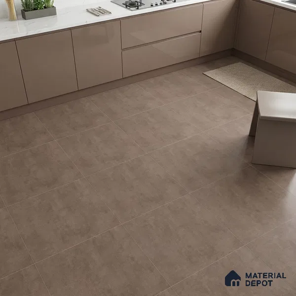 Rustic Wall & Floor Tile TL 05352 Neutra Maser Bruno 2 ft x 2 ft Vitrified Matte Finish - 9 mm | Suitable for Bedroom, Balcony, Foyer, Dining (Sample)