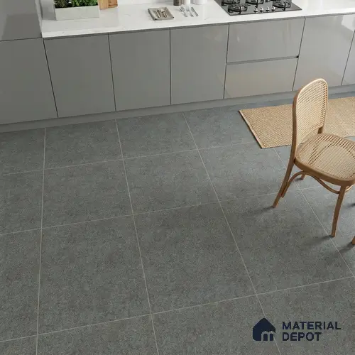 Stone Wall & Floor Tile TL 05353 C Neutra Morenova Grigio 2 ft x 2 ft Vitrified Matte Finish - 9 mm | Suitable for Bedroom, Balcony, Foyer, Dining