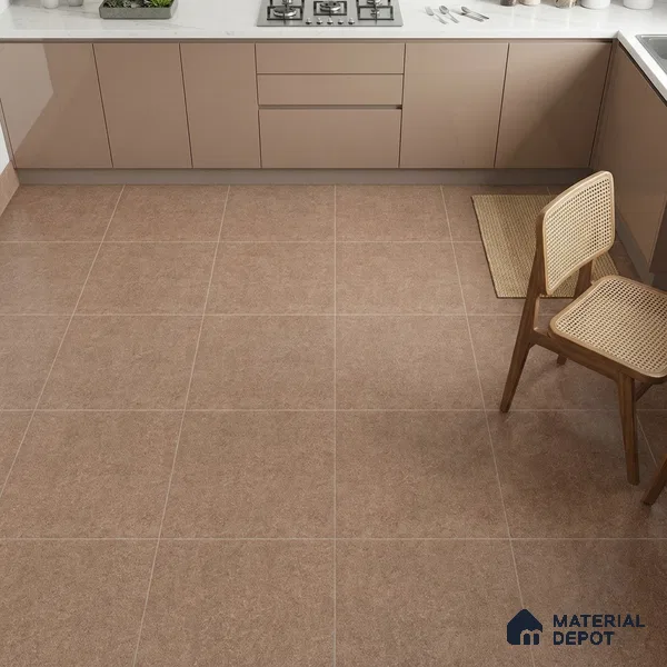 Stone Wall & Floor Tile TL 05353 D Neutra Morenova Pulp 2 ft x 2 ft Vitrified Matte Finish - 9 mm | Suitable for Bedroom, Balcony, Foyer, Dining (Sample)